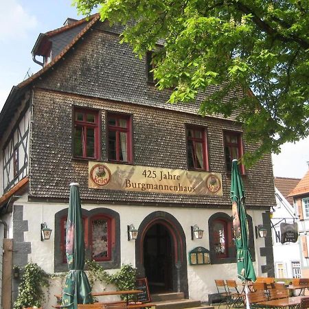 Burgmannenhaus Otel Steinau an der Straße Dış mekan fotoğraf