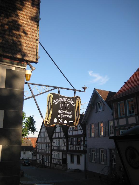 Burgmannenhaus Otel Steinau an der Straße Dış mekan fotoğraf
