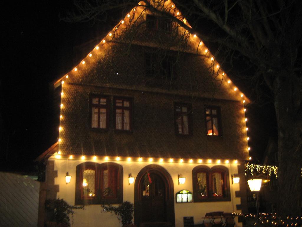 Burgmannenhaus Otel Steinau an der Straße Dış mekan fotoğraf