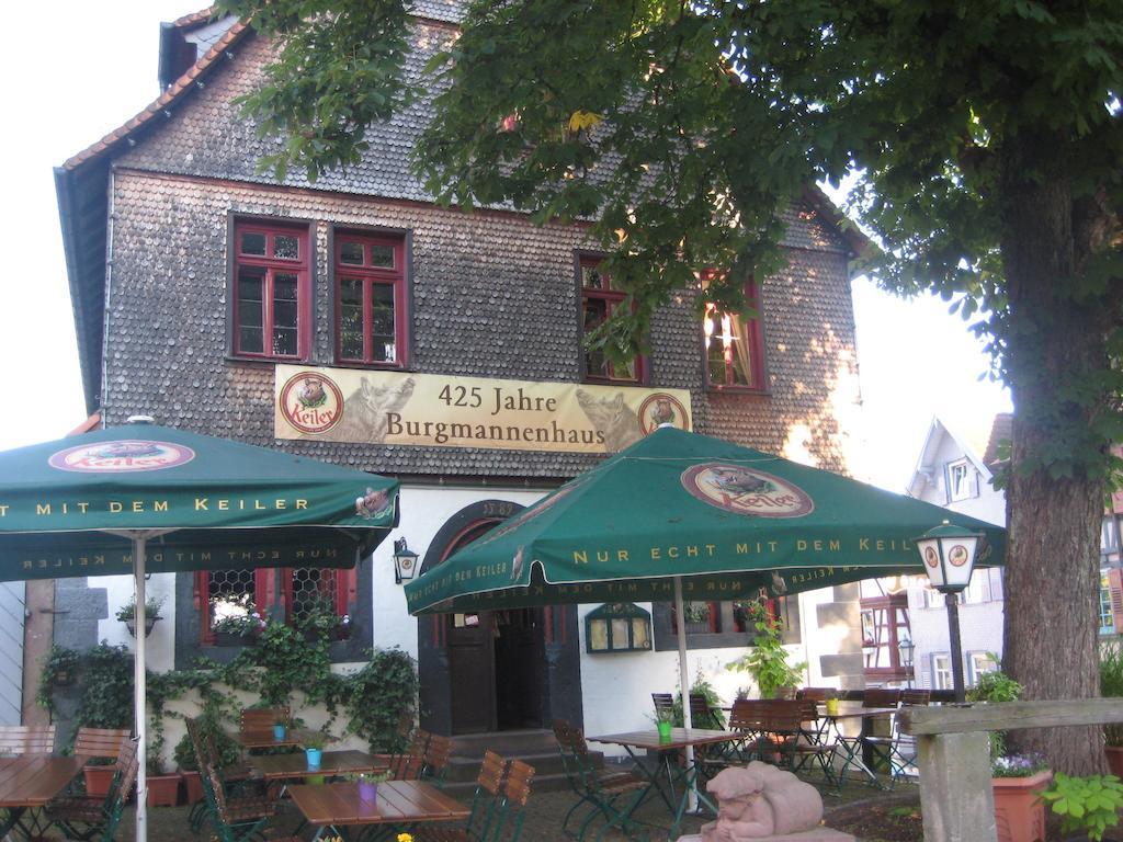 Burgmannenhaus Otel Steinau an der Straße Dış mekan fotoğraf