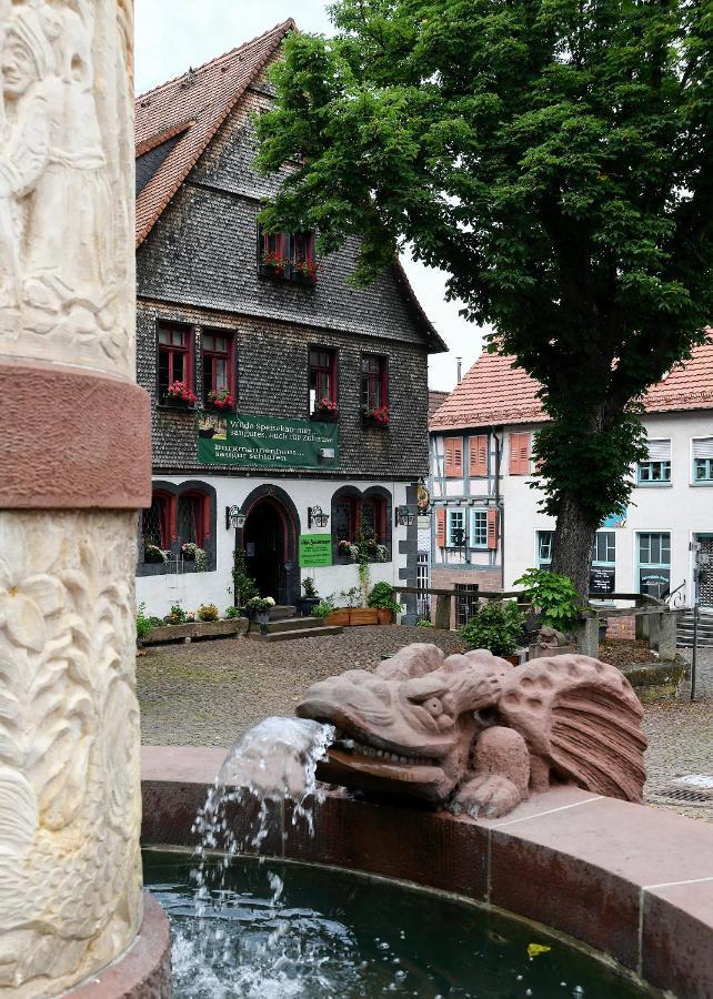 Burgmannenhaus Otel Steinau an der Straße Dış mekan fotoğraf