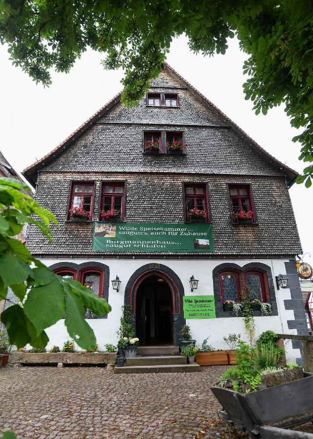 Burgmannenhaus Otel Steinau an der Straße Dış mekan fotoğraf