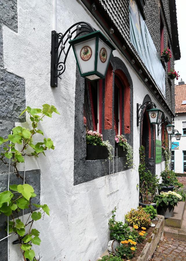 Burgmannenhaus Otel Steinau an der Straße Dış mekan fotoğraf